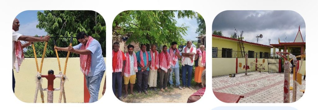 पूर्व अर्थमन्त्री सुनिलको पहलमा कटहरियामा एकैपटक पाँच विकास योजनाको उद्घाटन