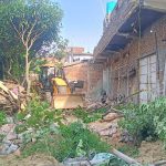 अतिक्रमित गुठी मातहत पोखरीमा पुनः डोजर चल्ने, आर्थिक लेनदेनको आरोप